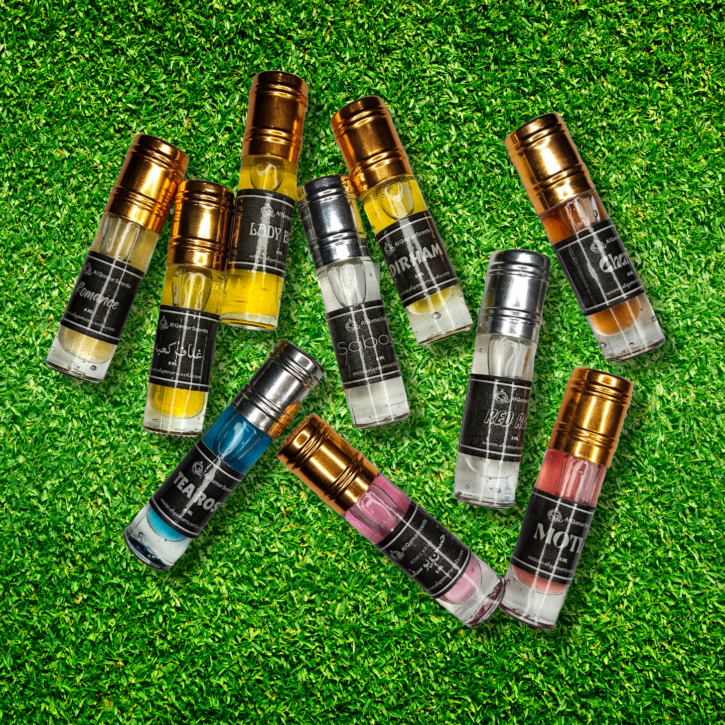 Luxury Arabic Fragrance Bundle – Set of 10 (6ml each)