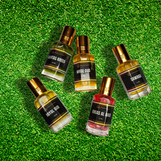 Mega Fragrance Sale – 5 Original Attars (12ml each)