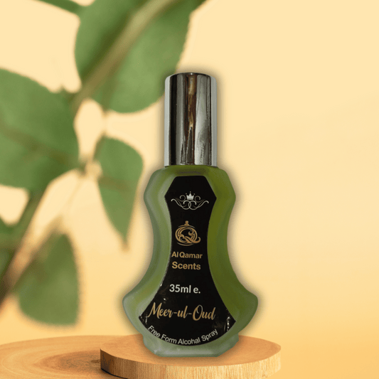 🌟 Meer-ul-Oud – Premium Perfume Spray (35ml) | Al Qamar Scents