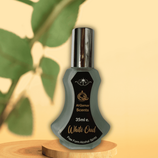 🌟 White Oud by Al Qamar Scents | Luminous & Modern Perfume Spray (35ml)